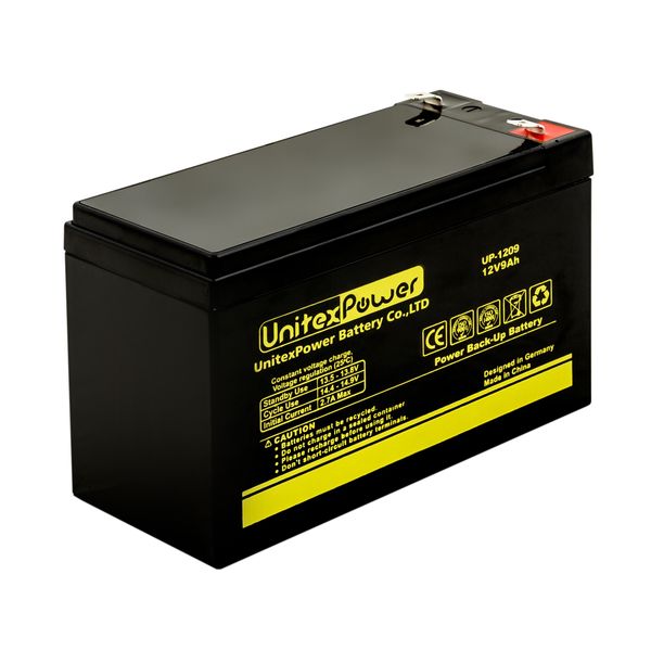 باتری 12 ولت 9 آمپر یونیتکس پاور مدل UP12-9