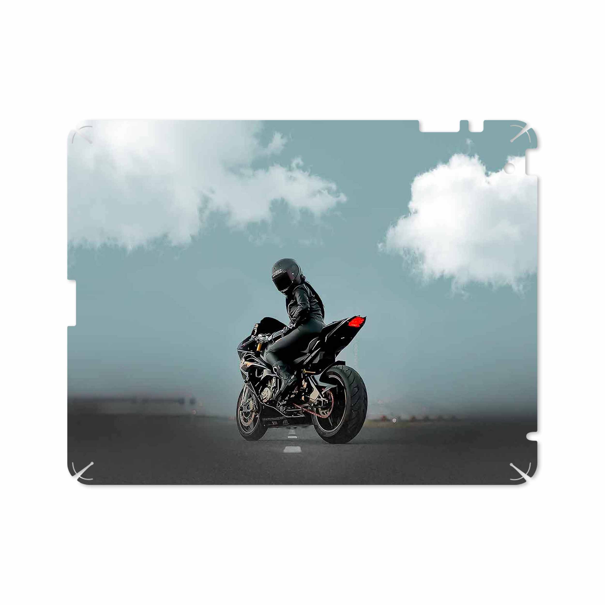 برچسب پوششی ماهوت مدل Motorcycling مناسب برای تبلت اپل iPad 2 2011 A1396