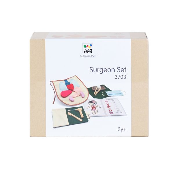 ست اسباب بازی تجهیزات پزشکی پلن تویز مدل Surgeon Set کد 3703