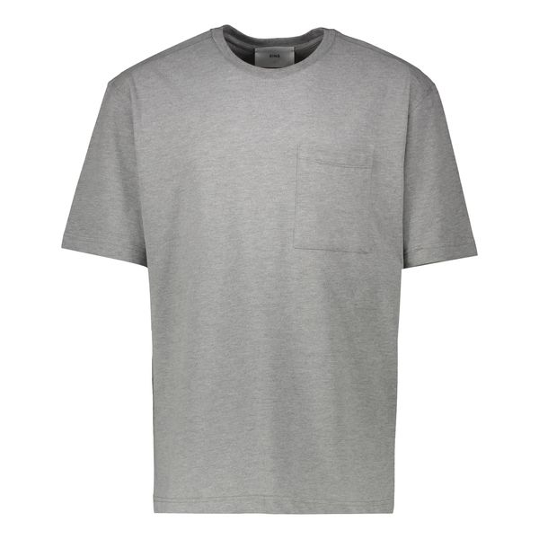 تی شرت لانگ مردانه رینگ مدل TMK01154-1154 رنگ طوسی