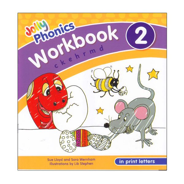  کتاب Jolly Phonics Workbook 2 اثر Sara Wernham and Sue Lioyd انتشارات الوندپویان