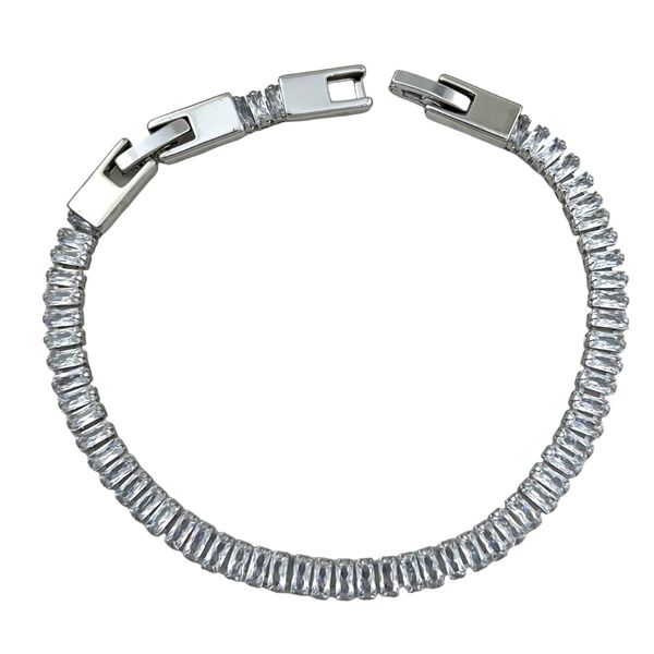 دستبند زنانه ژوپینگ مدل تنیسی جواهری کد B4608