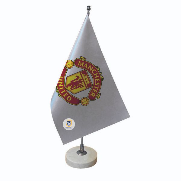 پرچم رومیزی جاویدان تندیس پرگاس مدل منچستر یونایتد کد 2