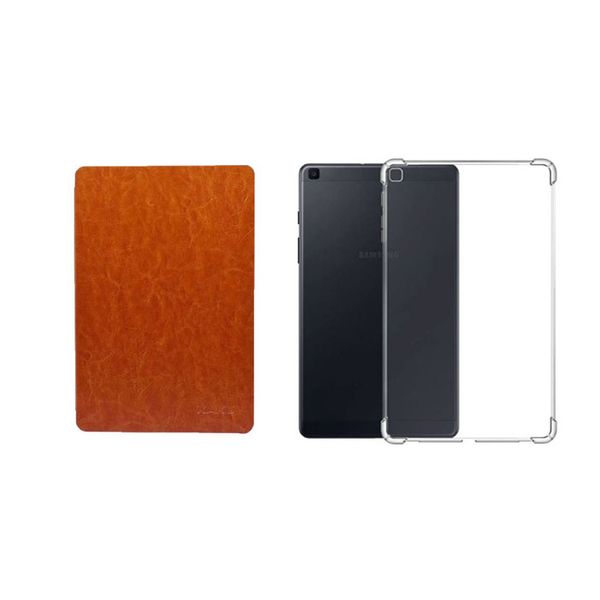 کیف کلاسوری کاکو مناسب برای تبلت Galaxy Tab A7 Lite SM-T225 به همراه کاور