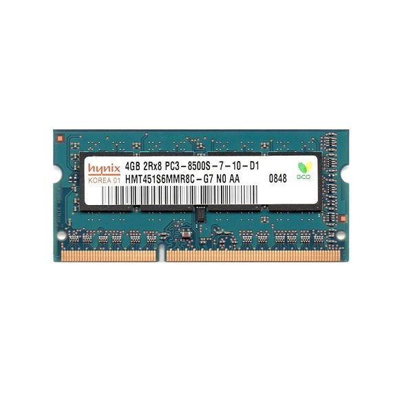 رم لپ تاپ DDR3 تک کاناله 1066 مگاهرتز CL7 هاینیکس مدل PC3-8500S ظرفیت 4 گیگابایت