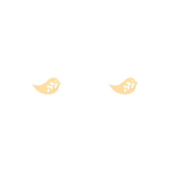 گوشواره طلا 18 عیار زنانه پرسته مدل پرنده