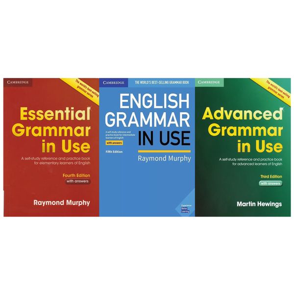 کتاب Grammar In Use 4th اثر Raymond Murphy انتشارات هدف نوین 3 جلدی