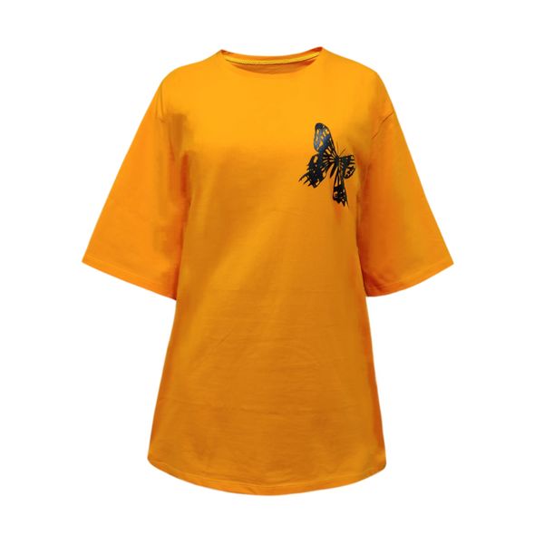 تی شرت لانگ زنانه مدل پروانه کد 0 3