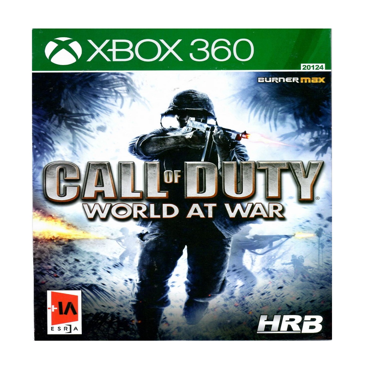 بازی CALI OF DUTY WORLD AT WAR مخصوص X-BOX 360