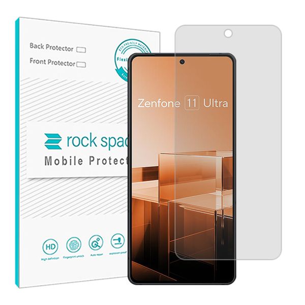 محافظ صفحه نمایش شفاف راک اسپیس مدل HyGEL مناسب برای گوشی موبایل ایسوس Zenfone 11 Ultra