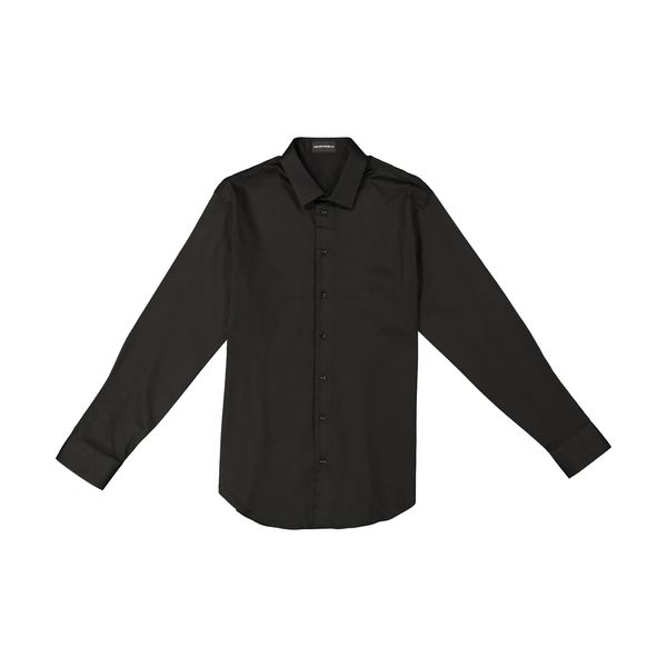 پیراهن آستین بلند مردانه امپریو آرمانی مدل 11C32T1144C-999