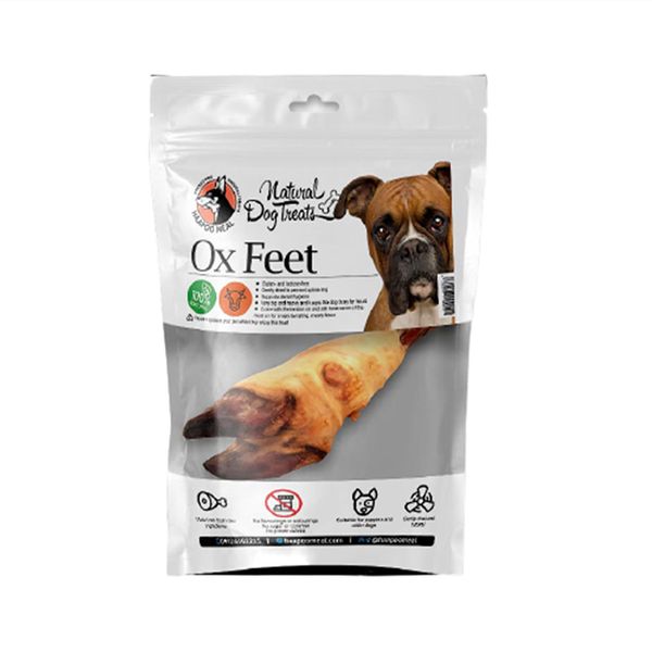 غذای تشویقی سگ هاپومیل مدل Beef Feet سایز XL وزن 250 گرم