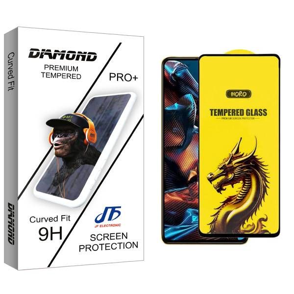 محافظ صفحه نمایش جی اف مدل Diamond Y-Horo مناسب برای گوشی موبایل شیائومی poco x5