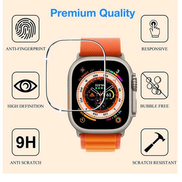 محافظ صفحه نمایش گودزیلا مدل G-Glass مناسب برای ساعت هوشمند اسمارت واچ HIWATCH PRO T900