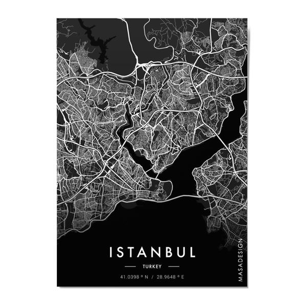 کارت پستال ماسا دیزاین مدل استانبول postv002