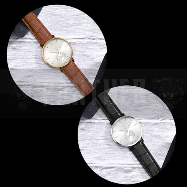 بند پنتر مدل Genuine Leather مناسب برای ساعت هوشمند هایلو RT2