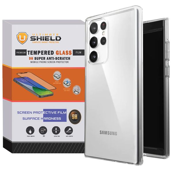کاور آلتیمیت شیلد مدل Clear مناسب برای گوشی موبایل سامسونگ Galaxy S23 Ultra 5G
