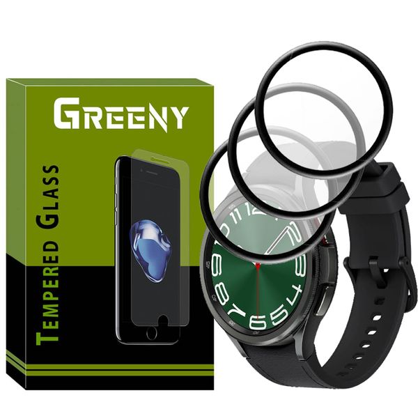 محافظ صفحه نمایش گرینی مدل GR-PM مناسب برای ساعت هوشمند سامسونگ Galaxy Watch 6 classic 47 بسته سه عددی