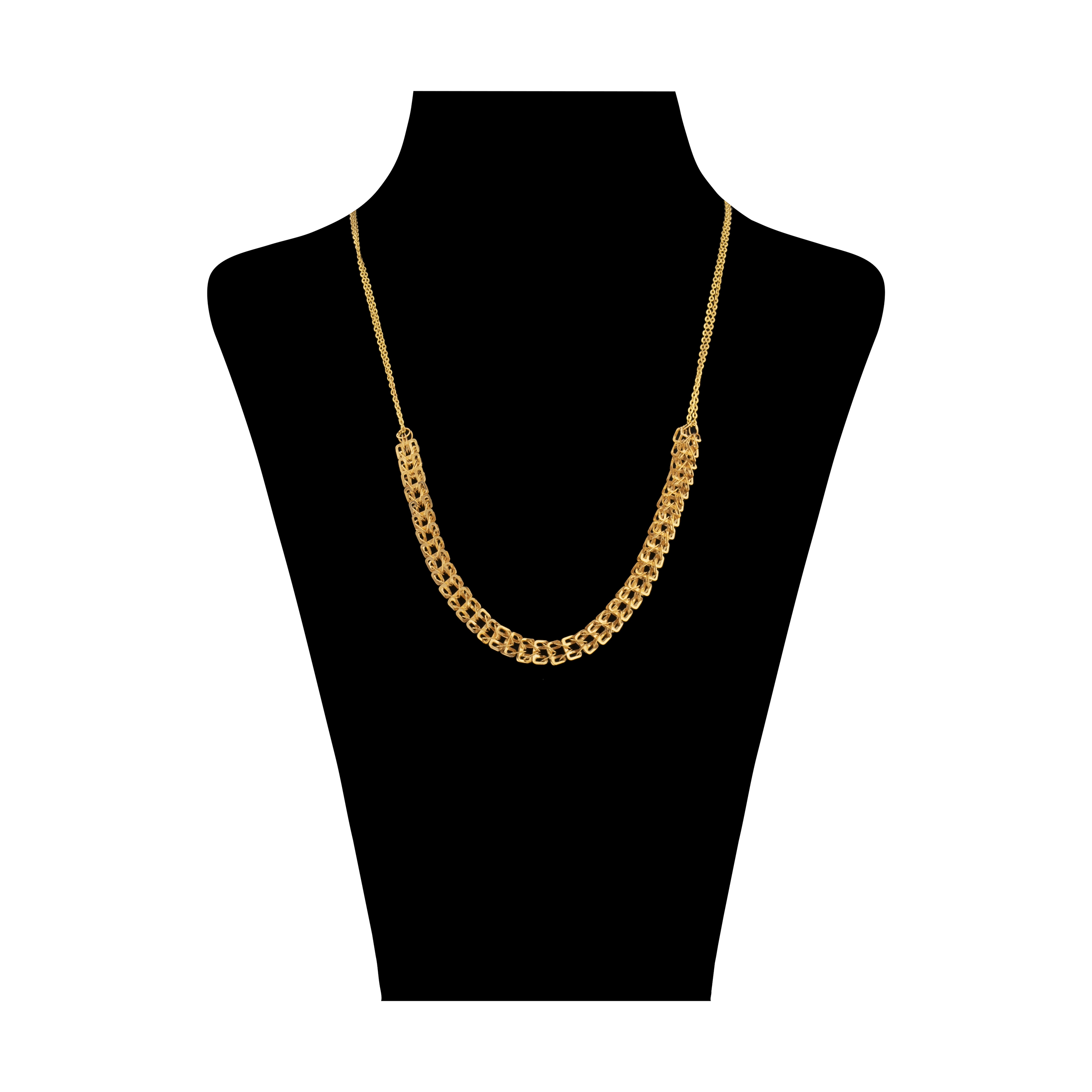 گردنبند طلا 18 عیار زنانه پارسیس مدل 1424