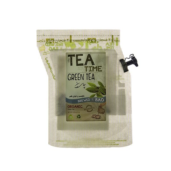 چای سبز با طعم گل یاسمن مستربایو - 7 گرم