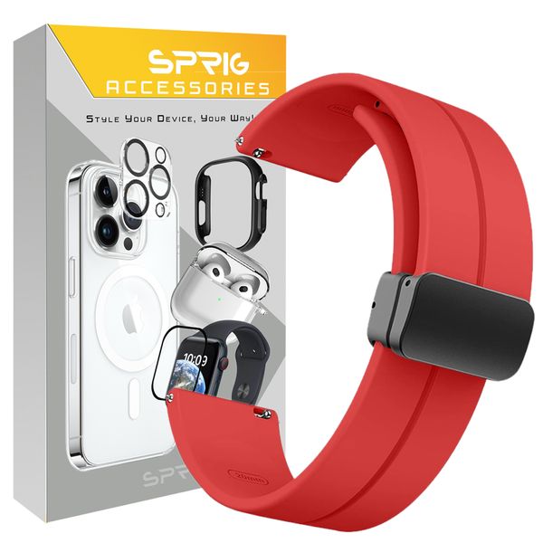 بند اسپریگ مدل SIC Magnet TW مناسب برای ساعت هوشمند سامسونگ Galaxy Watch 3 45mm