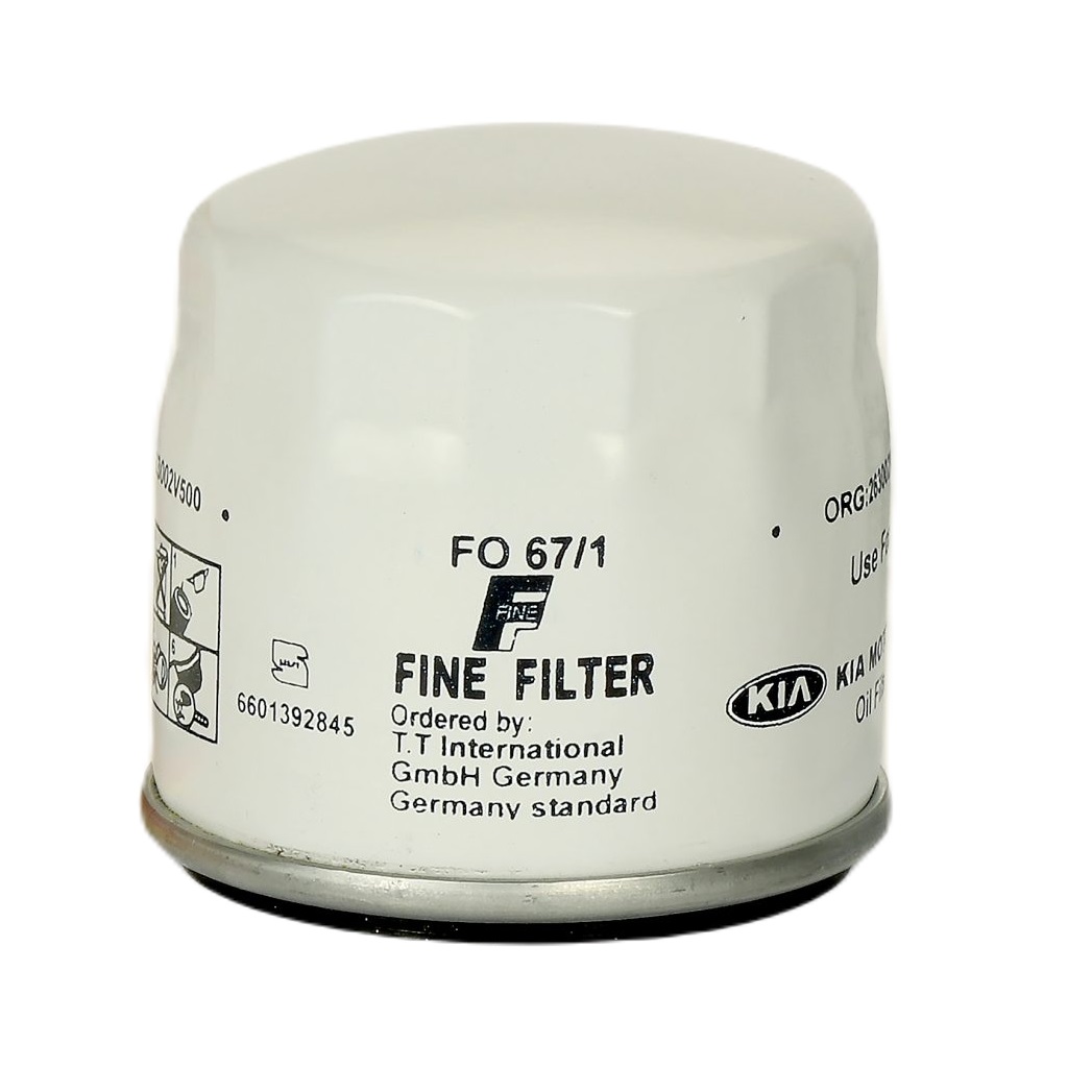 فیلتر روغن خودرو فاین فیلتر مدل FO 67/1 مناسب برای تیبا