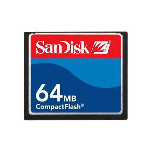 کارت حافظه CompactFlash سن دیسک مدل SDCFJ-64-A10  ظرفیت 64 مگابایت