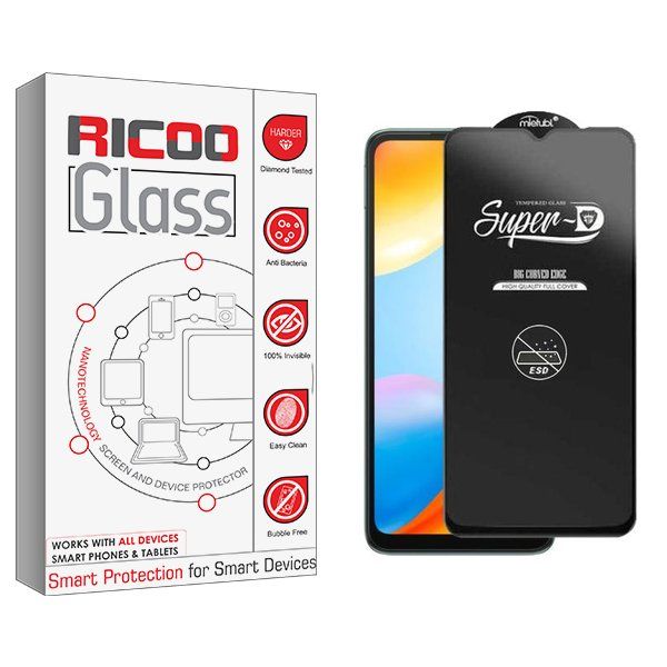 محافظ صفحه نمایش ریکو مدل RiC2 SuperD_ESD مناسب برای گوشی موبایل شیائومی Redmi 10C