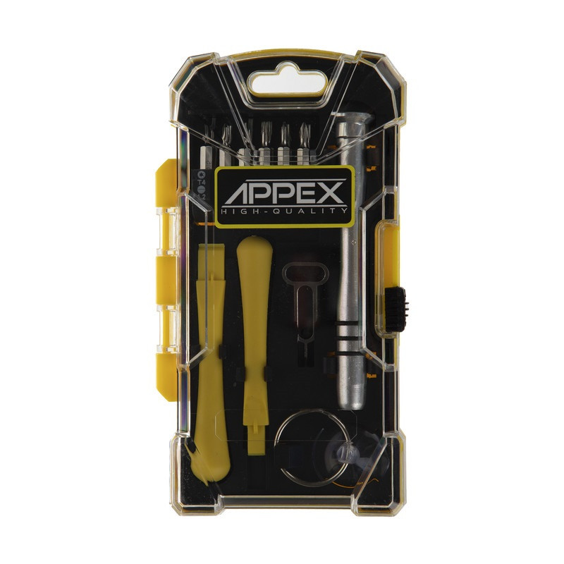 سری پیچ گوشتی موبایلی  اپکس مدل APX-1417 بسته 17 عددی