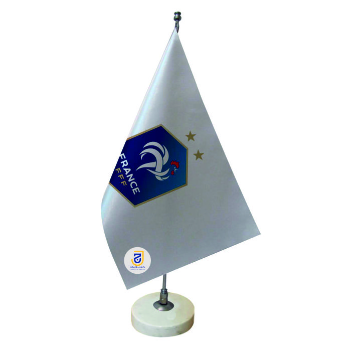 پرچم رومیزی جاویدان تندیس پرگاس مدل تیم فرانسه کد 2
