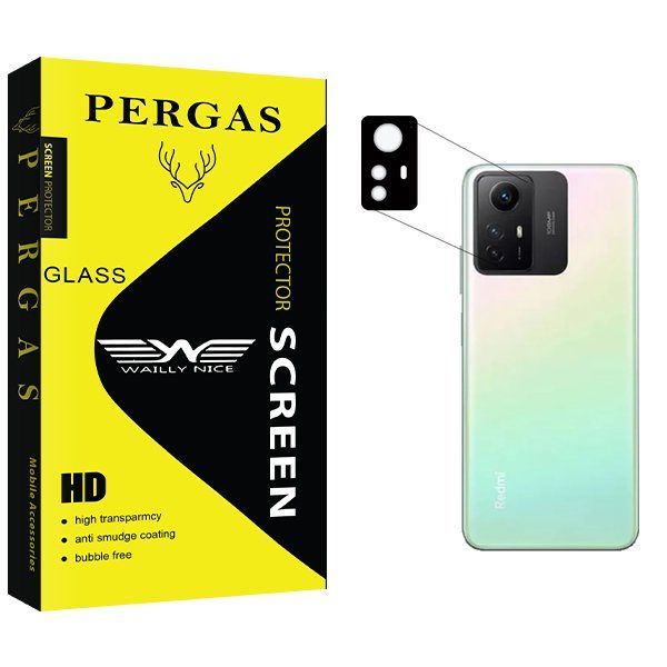 محافظ لنز گوشی وایلی نایس مدل Pergas 3D مناسب برای گوشی موبایل شیائومی Redmi Note 12s