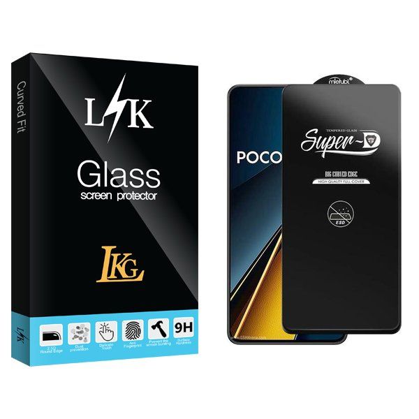 محافظ صفحه نمایش ال کا جی مدل LKK SuperD_ESD مناسب برای گوشی موبایل شیائومی Poco X6 Pro