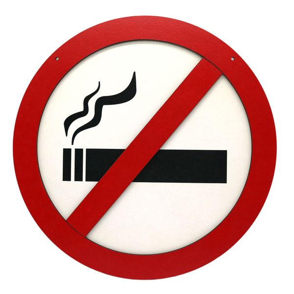 تابلو بازدارنده رین استار طرح سیگار کشیدن ممنوع کد 128