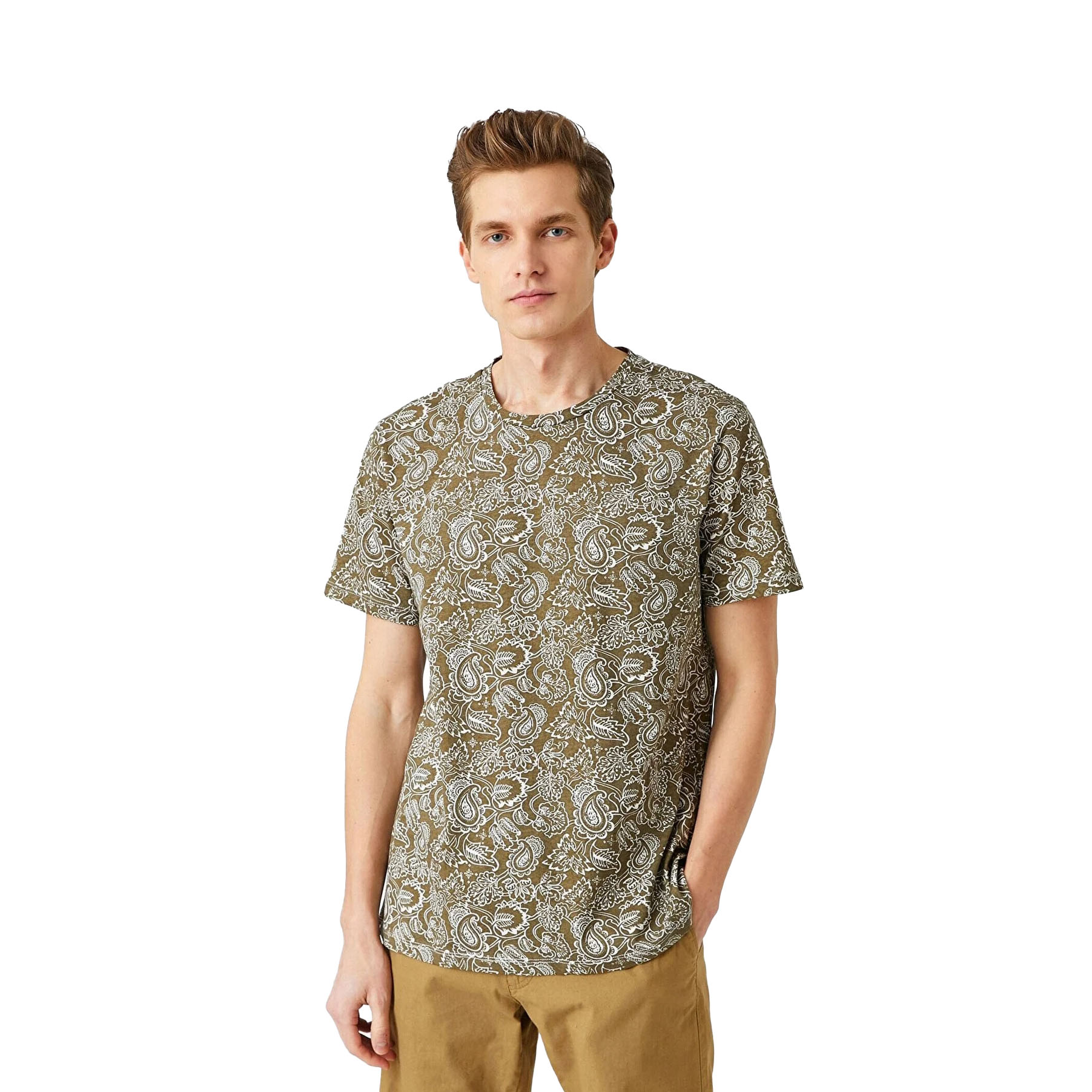 تی شرت آستین کوتاه مردانه کوتون مدل BOT12
