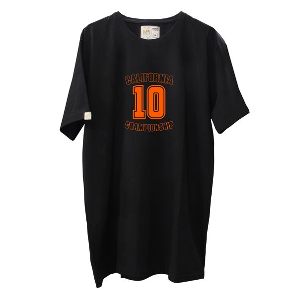 تی شرت اورسایز آستین کوتاه مردانه مسترمانی مدل 10 بسکتبالی فوتبالی