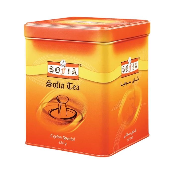 چای شکسته سیلان سوفیا مدل حلبی  -  450 گرم