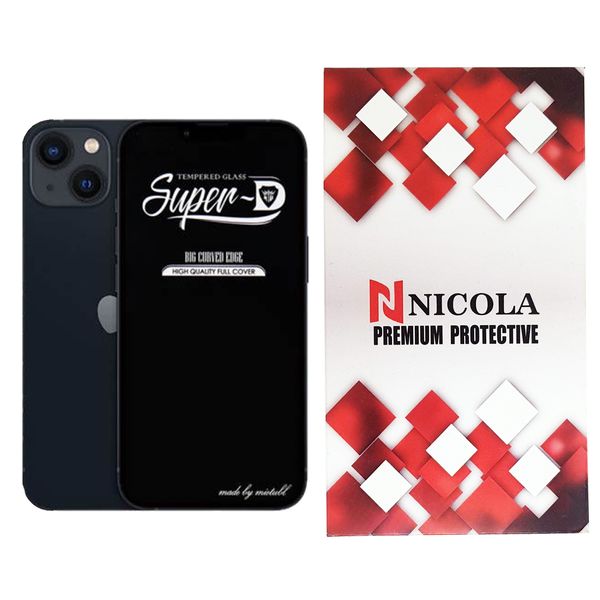 محافظ صفحه نمایش نیکلا مدل N_SUPER مناسب برای گوشی موبایل اپل Iphone 13