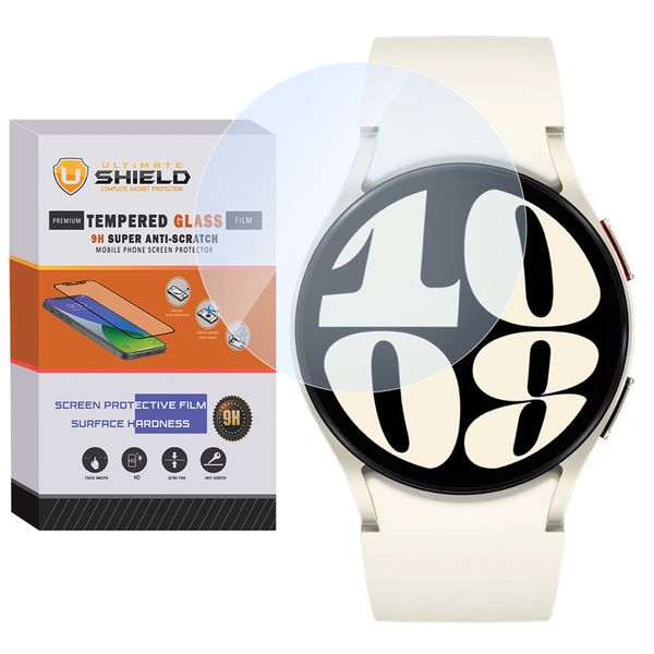 محافظ صفحه نمایش شیشه‌ای آلتیمیت شیلد مدل SH-UL مناسب برای ساعت هوشمند سامسونگ Galaxy watch 6 44mm