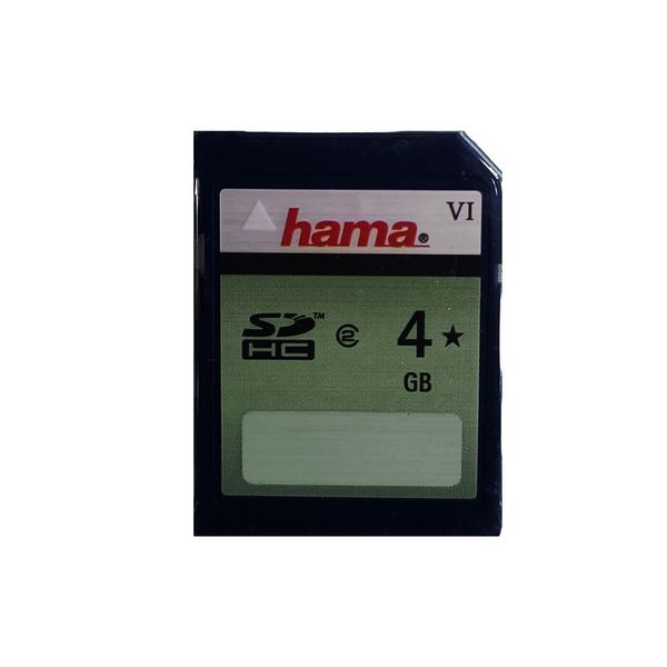 کارت حافظه SDHC هاما مدل 00055669 کلاس 2 استاندارد SDHC سرعت 6MBps ظرفیت 4 گیگابایت