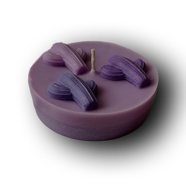 شمع دست ساز مدل کاکتوس