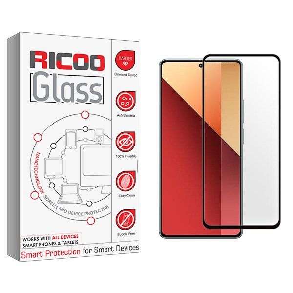 محافظ صفحه نمایش شیشه ای ریکو مدل RiC2 مناسب برای گوشی موبایل شیائومی Redmi Note 13 Pro 4G