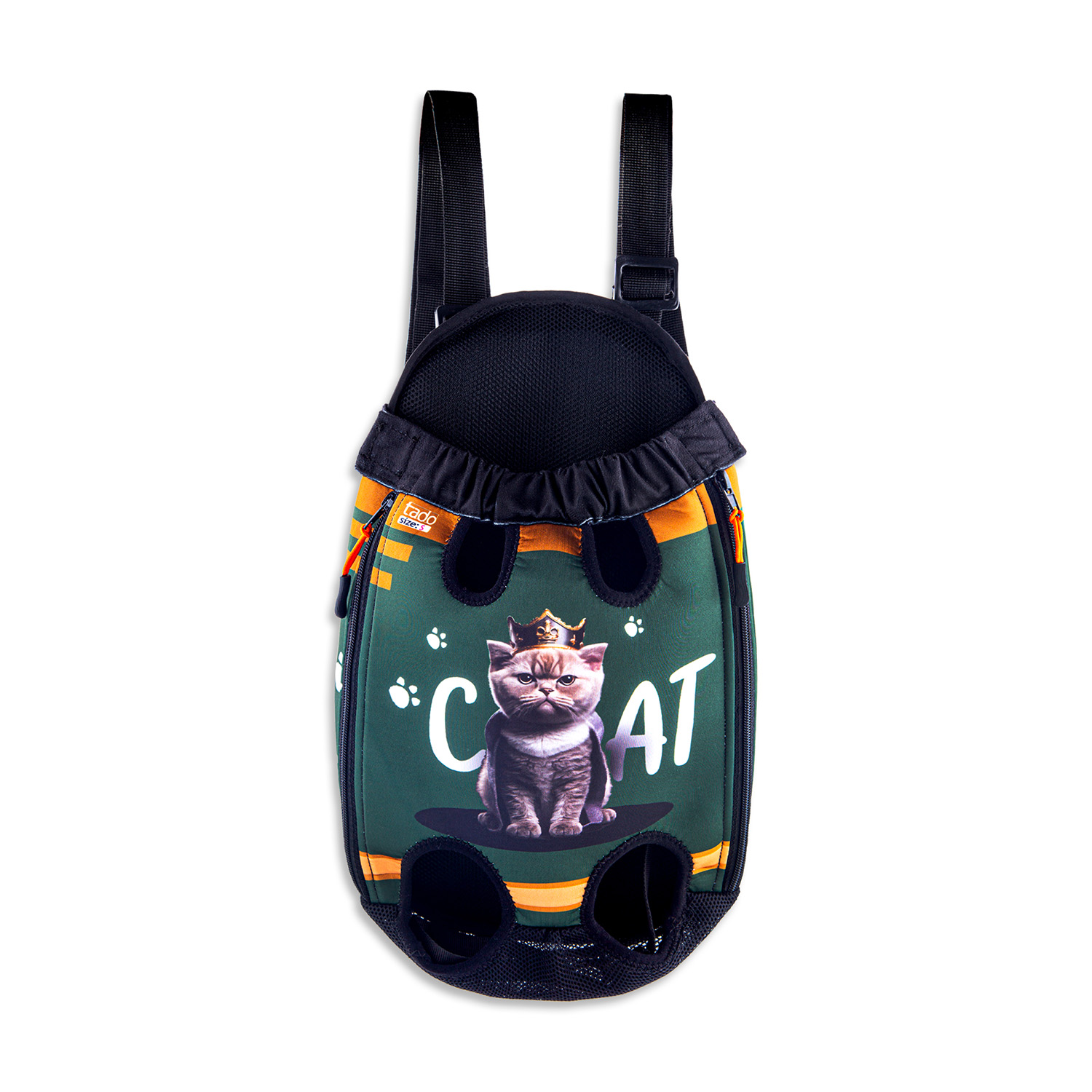 کیف حمل گربه تادو طرح آغوشی کد AGH108 سایز M