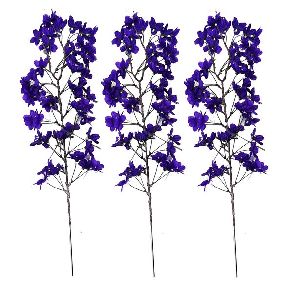 گل مصنوعی مدل شاخه شکوفه ریزی blumie مجموعه 3 عددی