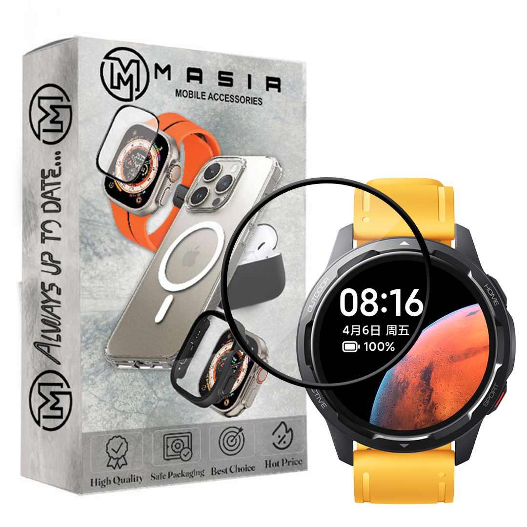 محافظ صفحه نمایش نانو مسیر مدل PMMA مناسب برای ساعت هوشمند شیائومی Watch Color 2