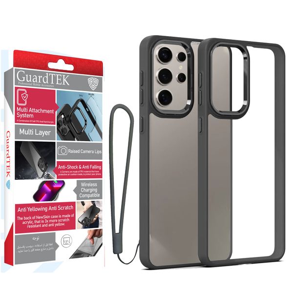 کاور گاردتک مدل New Skin Strap مناسب برای گوشی موبایل سامسونگ Galaxy S24 Ultra به همراه بند