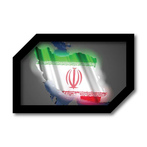 تابلو مدل سرزمین ایران کد KLMX-U330