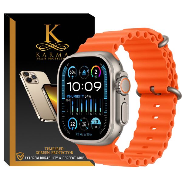 بند کارما مدل KA- Ocean مناسب برای ساعت هوشمند ویرفیت T900 ultra