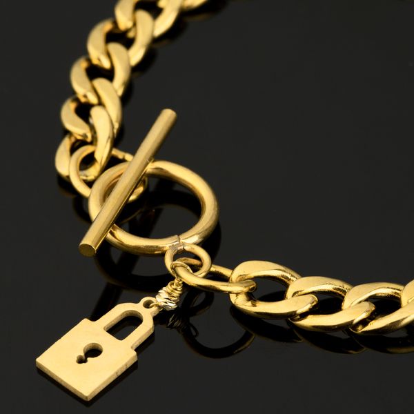 دستبند طلا عیار 18 زنانه مدل sba59