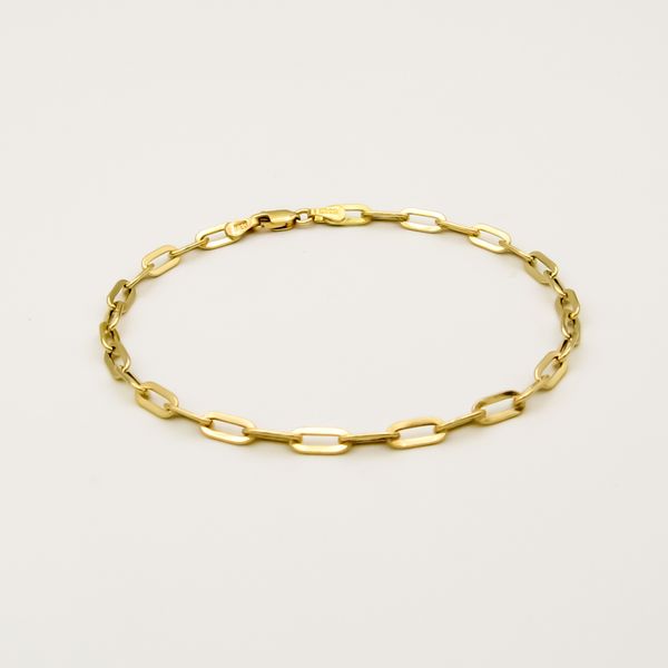 دستبند طلا 18 عیار زنانه کاپانی کد KB014