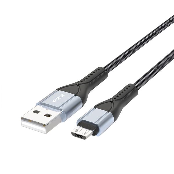 کابل تبدیل USB به Micro USB پی زد ایکس مدل S-07 طول 1 متر